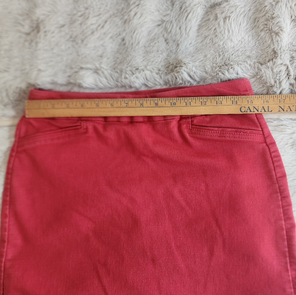 Women's Red Croft & Barrow Stretch Skort, Size 8 Regular - Picture 5 of 9